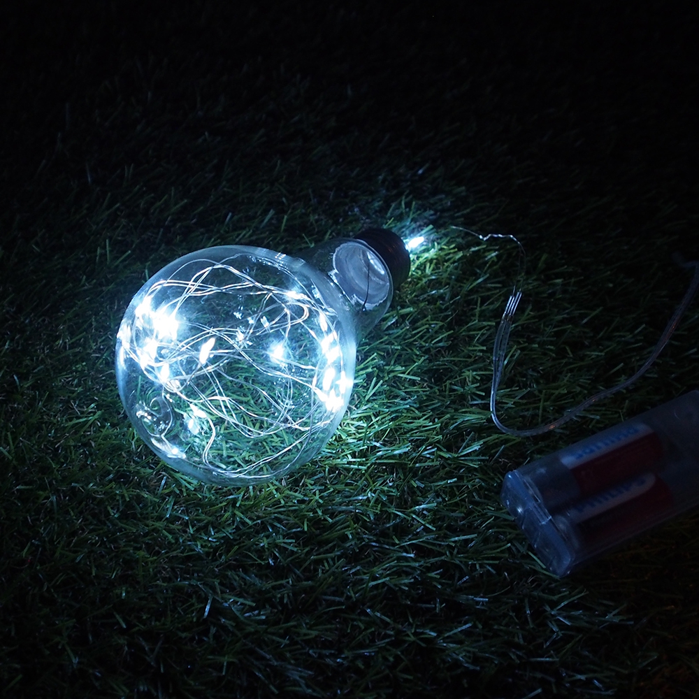 20 LED Girlianda, Šaltai Balta - Image 5