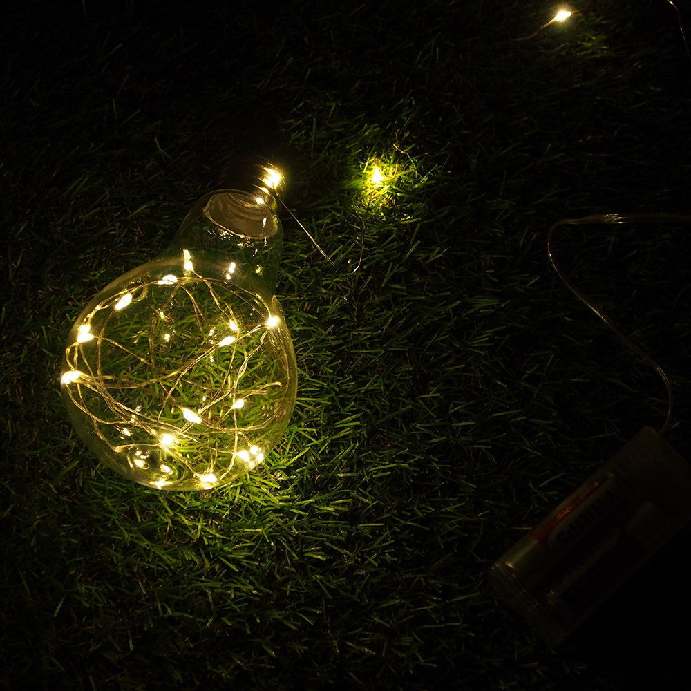 20 LED Girlianda, Šiltai balta - Image 4