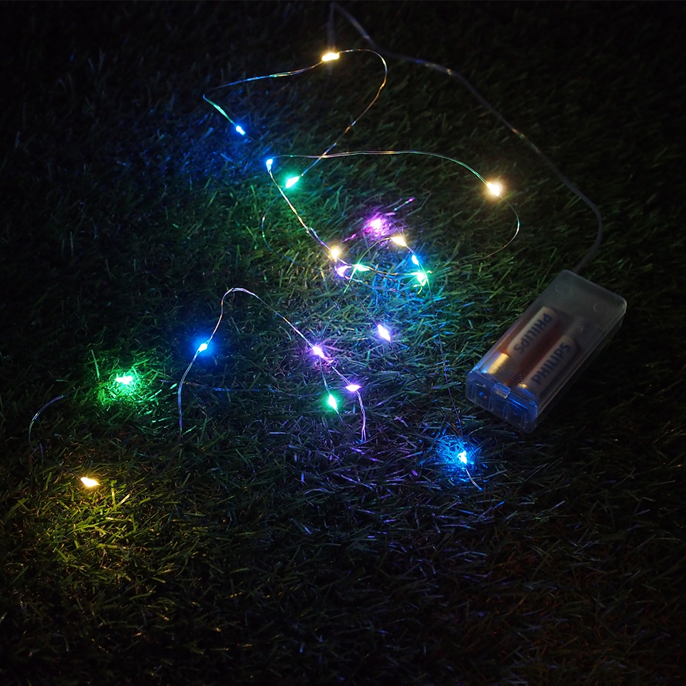 20 LED Girlianda, Spalvota - Image 4