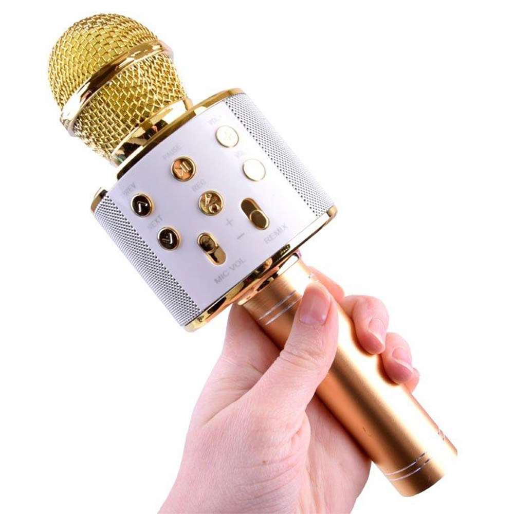 Išmanusis karaoke mikrofonas - Mėlyna - Image 4