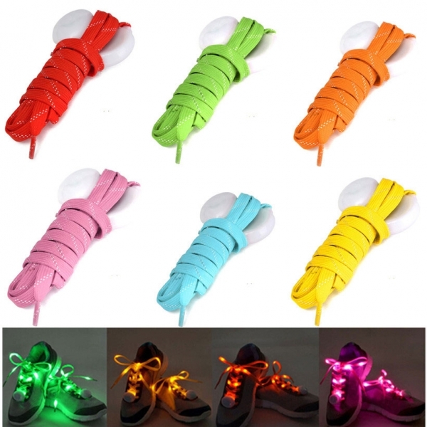 LED šviečiantys batų raišteliai - Mėlyna - Image 5
