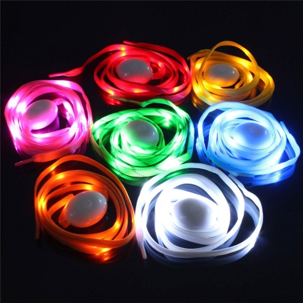 LED šviečiantys batų raišteliai - Mėlyna - Image 3